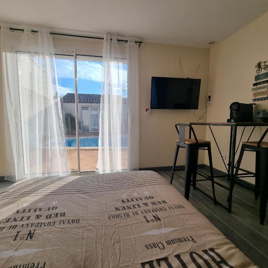 Chambre Avec Piscine Partagee Marcorignan Kültér fotó